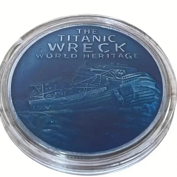 1912 Titanic scene Hobo coin..a must for collectors..NWT - Picture 1 of 8